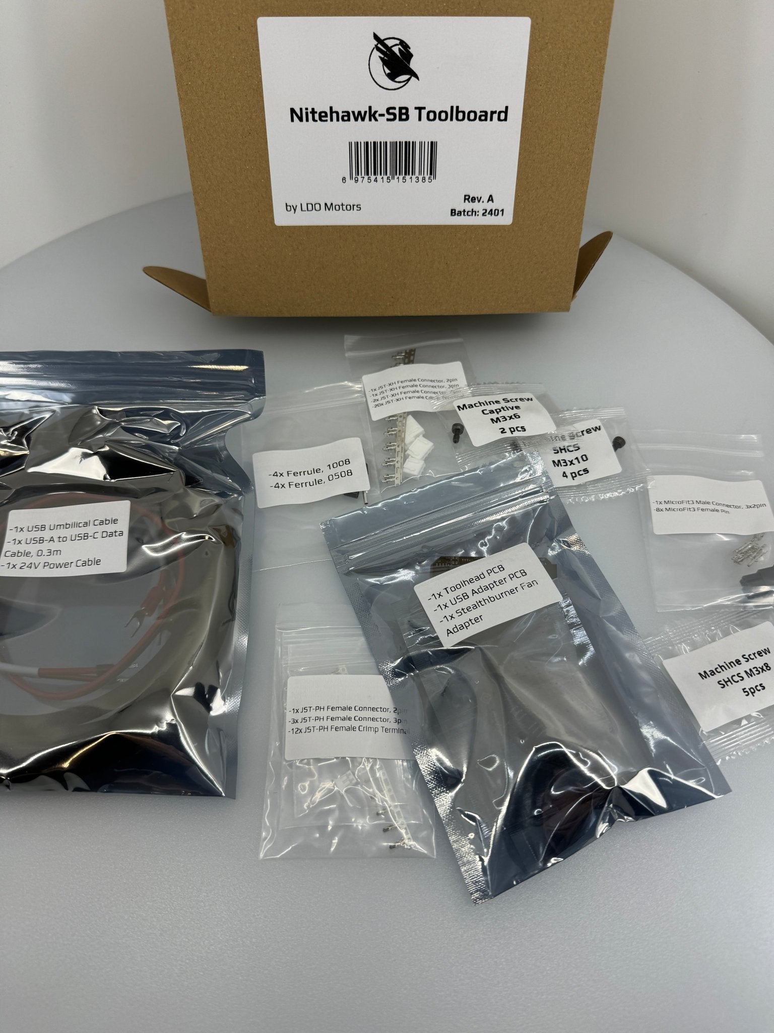 NiteHawk Stealthburner USB Toolboard SB PCB by LDO Motors - West3D 3D Printing Supplies - LDO Motors
